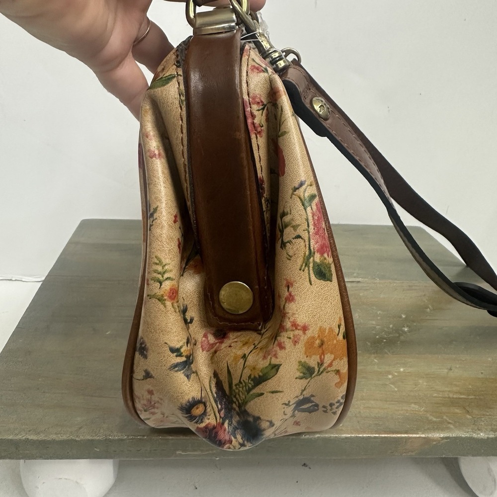 New Patricia‎ Nash Prairie Rose Gracchi Crossbody Satchel Bag Leather NWT - Picture 12 of 16